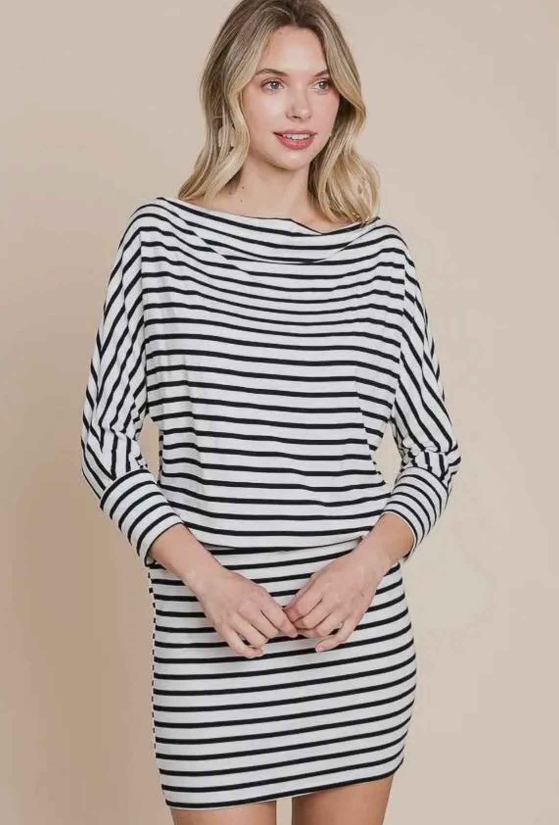 Dolman Sleeve Dress