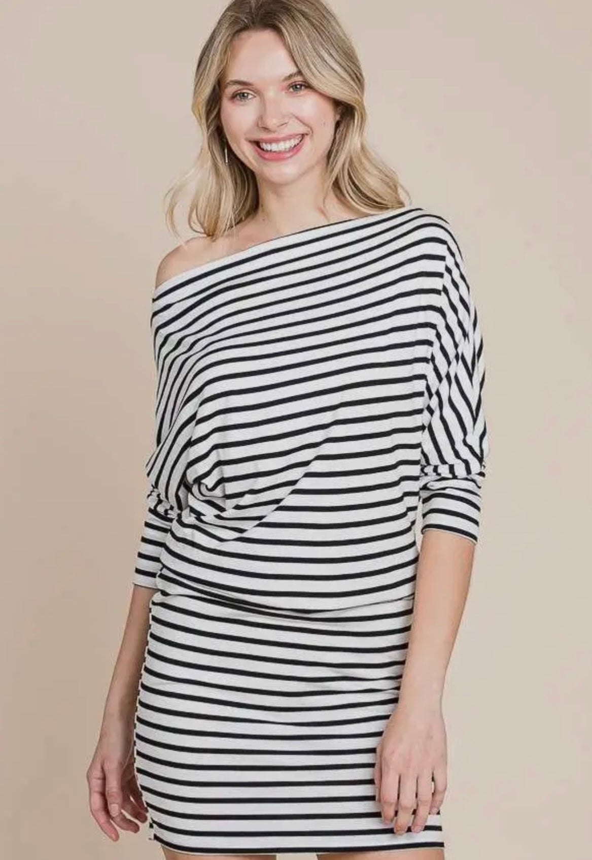Dolman Sleeve Dress
