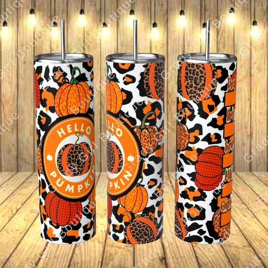 HELLO PUMPKIN Tumbler