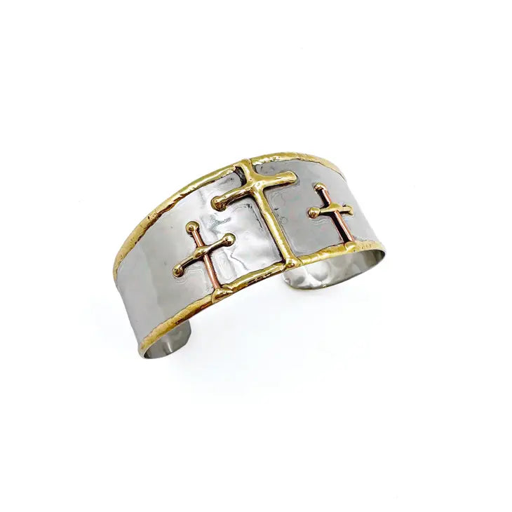 Cross Cuff Bracelet - Various Styles